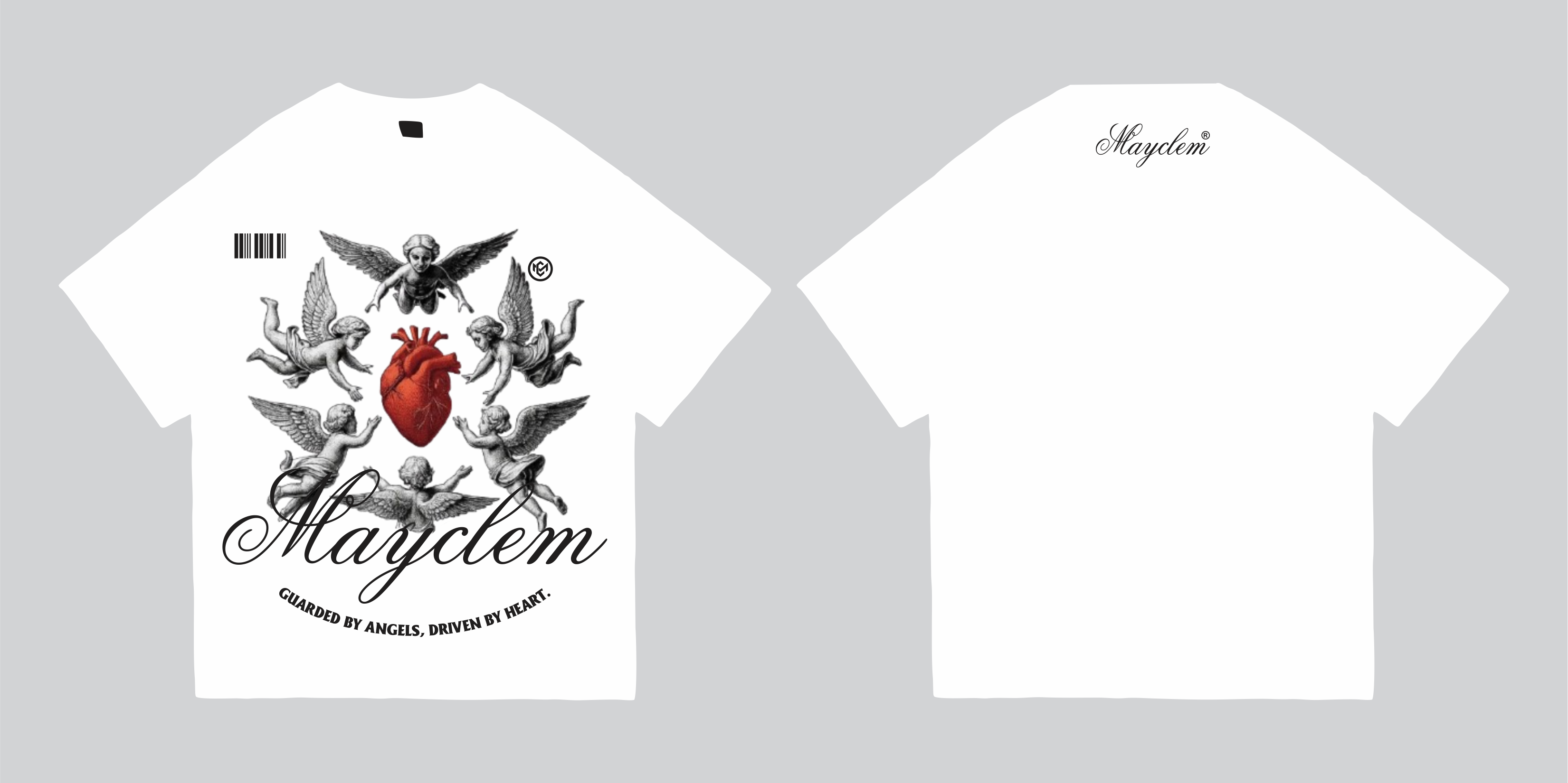 MAYCLEM Guardian Tee White